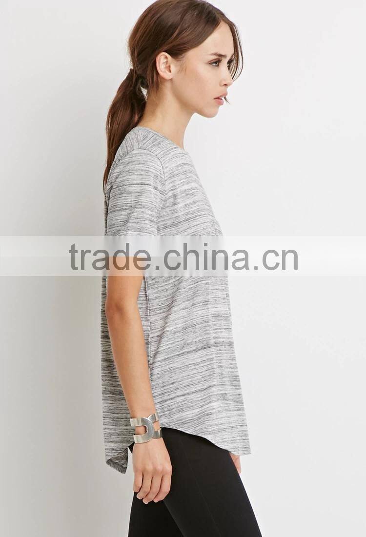2016 best sell new knitting jersey women tops t shirts