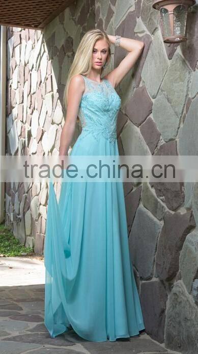 2015 sexy beautiful beaded evening prom dress for sale in china