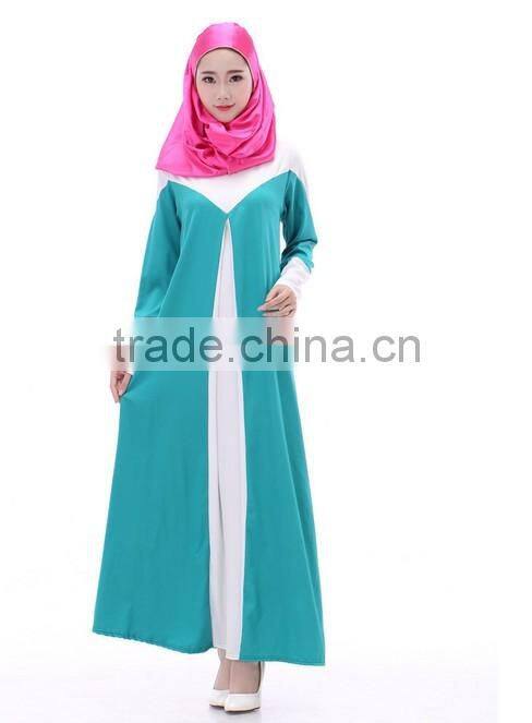 latest fashion middle aged women elegant muslim long dress