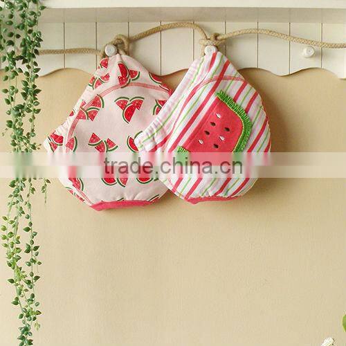 mom and bab 2013 100% cotton 3layers waterproof baby clothing ,baby pants ,baby training pants