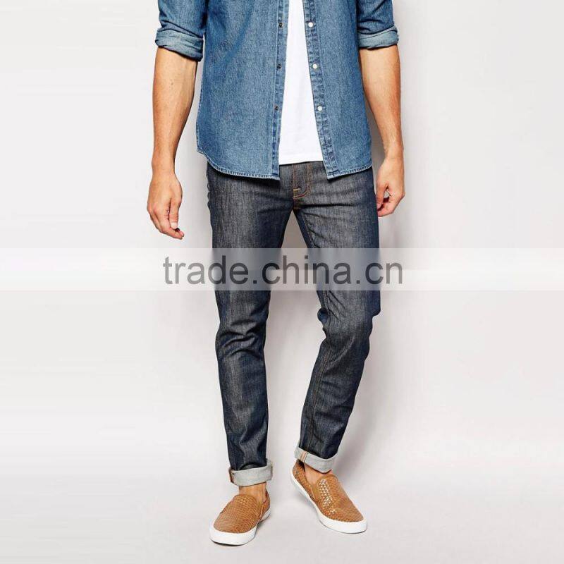 custom made fashion design new style boys pants jeans