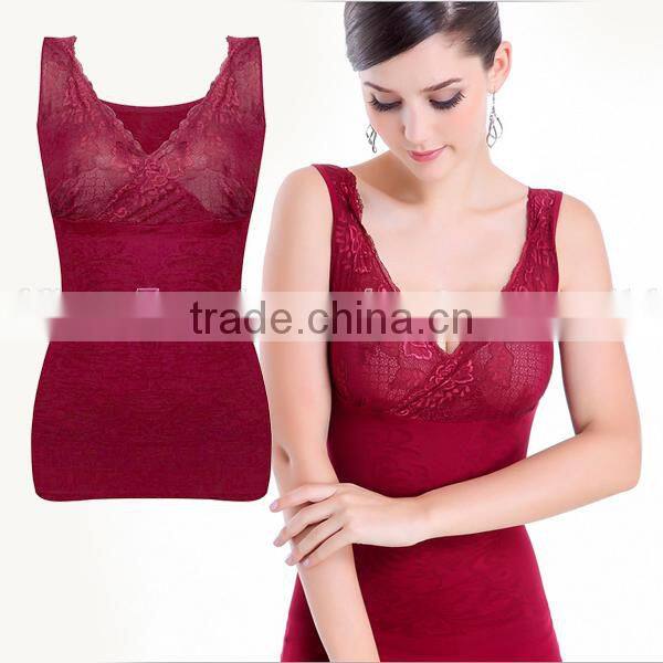 Lace shoulders postpartum bodyshaper
