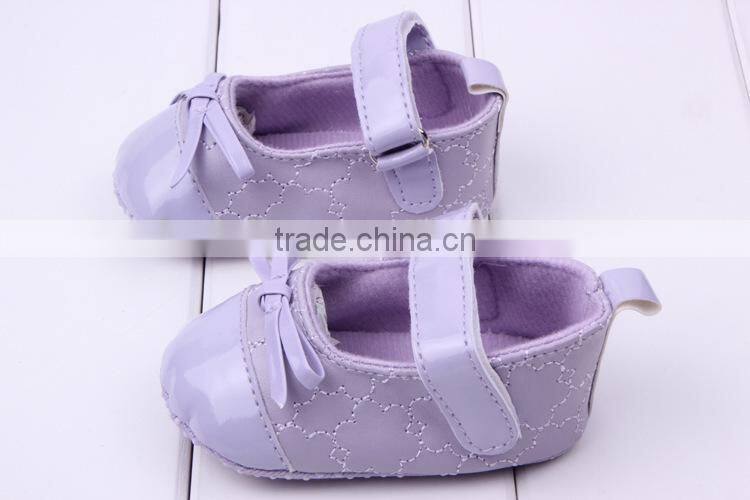 baby sliver PU leather shoes 2014 New Arrival baby shoe kids shoes wholesale