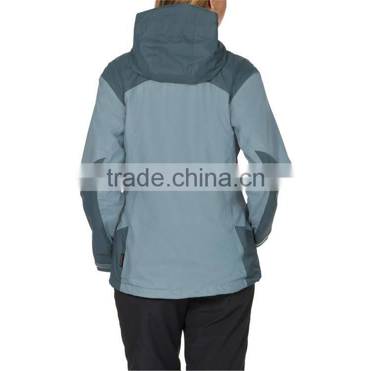 Women Lightweight Waterproof Tape Seamed Outdoor Jacket