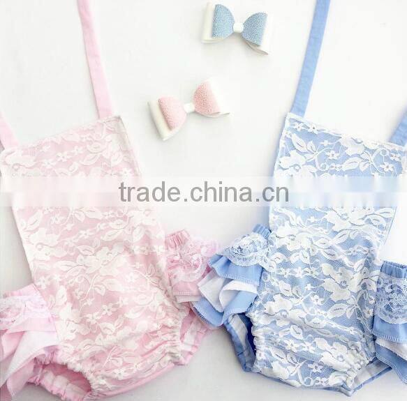 Infant Lace Romper Adjustable Clothing Girl Summer Fashion Clothes Gift For Newborn Baby Girls