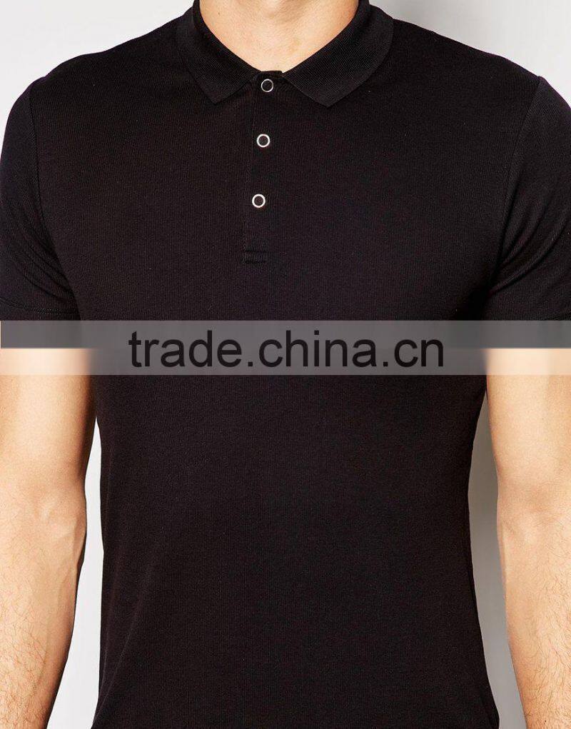 slim fit polo shirt, Mens Muscle Fit Polo Shirt