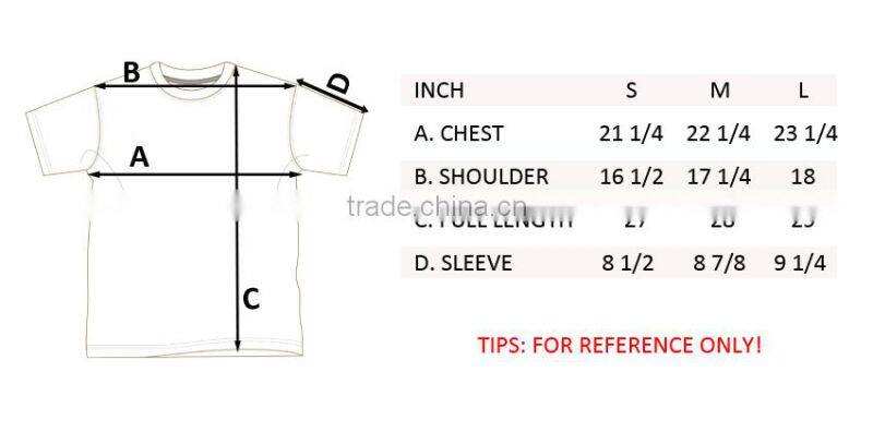 wholesale china 95% cotton 5% elastane custom t shirts