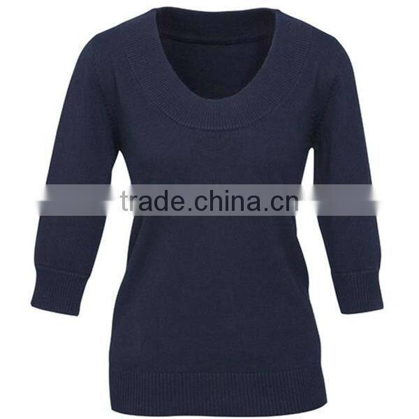 Ladies Wool Knitted Pullover Jumpers