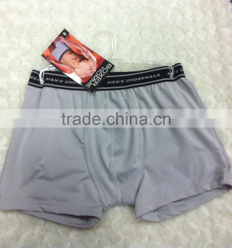 2015 men underwear wholesale/hot sale men's stylish printed sexy boxer brief
