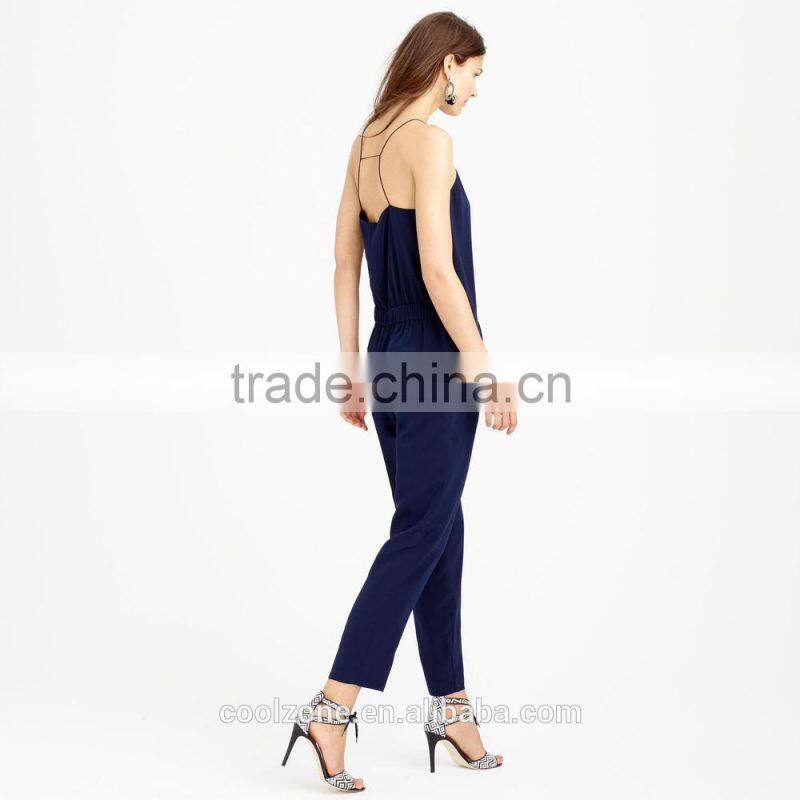 Fashiono strappy summer adult jumpsuit women jumpsuit 2015