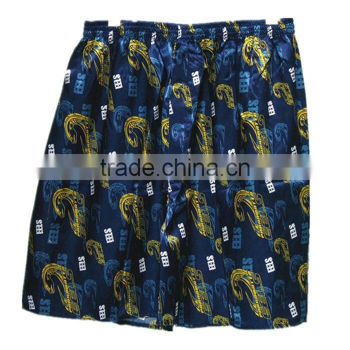 High quality summer satin shorts kurta photo sexy men shorts SH002