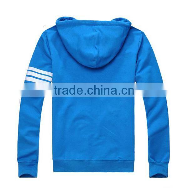 Hot high quality custom plain man hoodie for sale