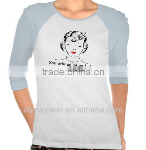 Fashion Clean All The Things Double Long Sleeve Gril's T-shirt Wholesale