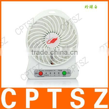 MINI Outdoor Carry Lithium Battery Summer Fan USB Portable Flash Fan Four Models Supper Wind