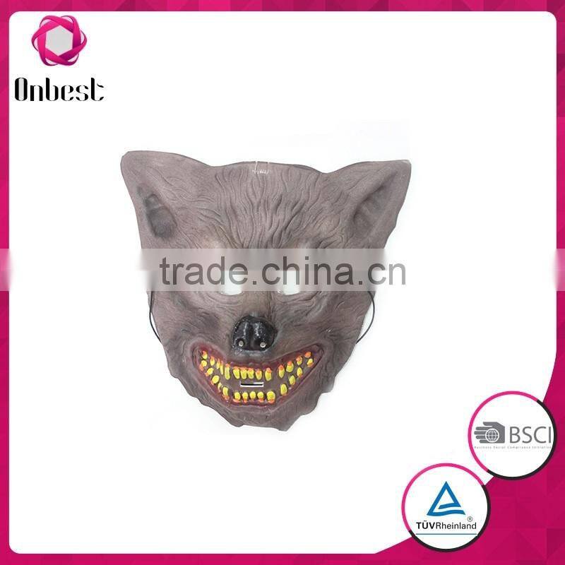 Free shipping wolf face mask cartoon birthday party decorations cheap party mask