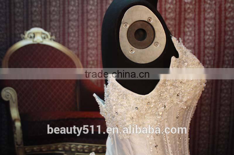 IN STOCK Off-The-Shoulder wedding dress flower ball gown bridal dresses SW102