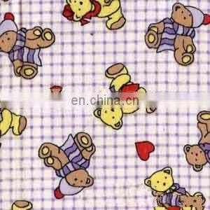 100%Cotton Printed Corduroy Kids Shirt Fabric