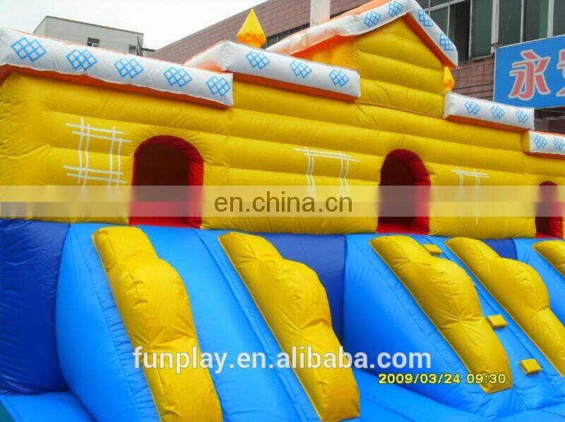 Outdoor amusement park CE commercial wholesale Inflatable fun city