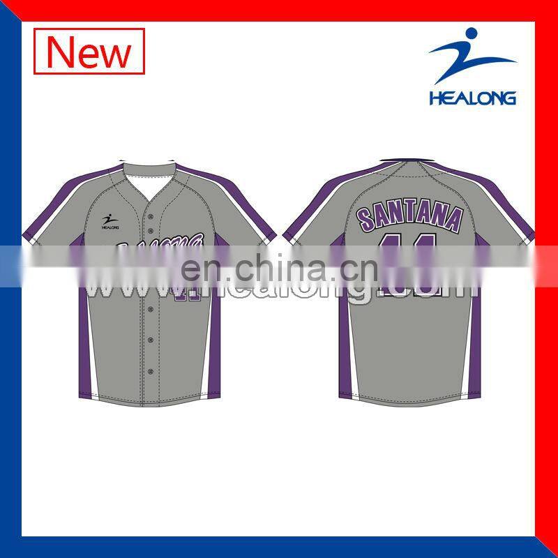 2014 China OEM digital printed baseball jerseys custom american baseball jersey with polyester fabric authentic baseball jersey