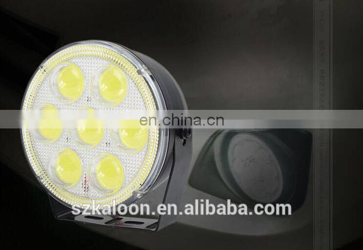 Led Fog Light Fog Lamps Projector 7 Cob Led Halo Ring Led Projector Fog Lamp