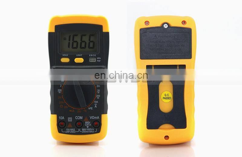 LCD Display Multi Function Digital Universal Meter Multimeter A830L