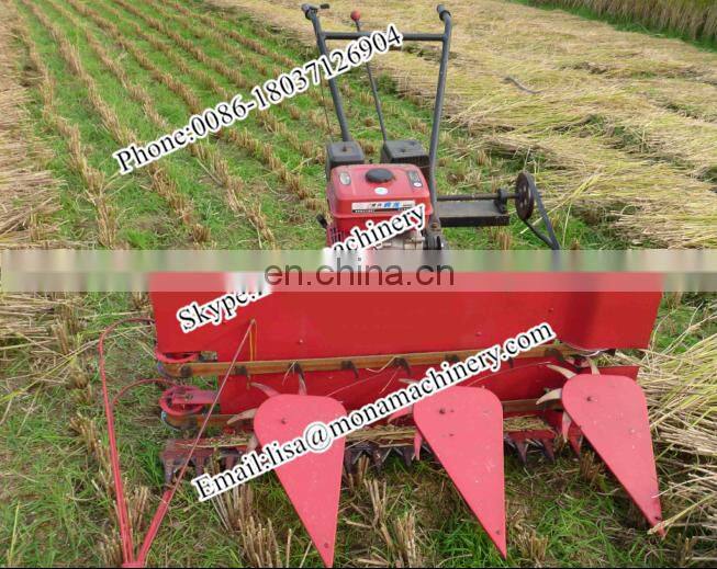 Mini type millet reaper agricultural equipment grass reaper