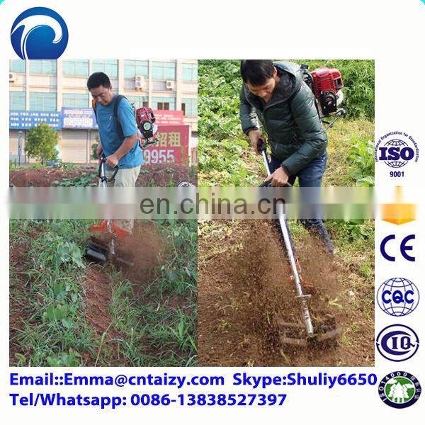 mini gasoline power weeder Gasoline Power Tiller Weeder gasoline engine agriculture weeding machine