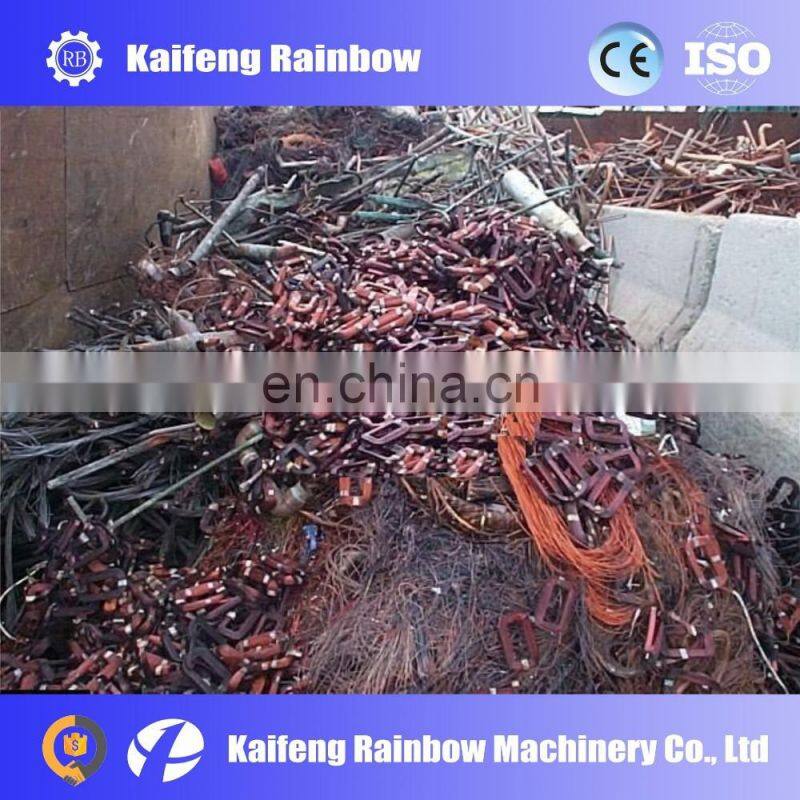 Recycling Waste Copper Wire Cables Chopping Machine to Separate the Copper Powder