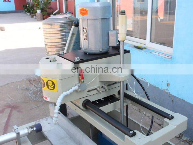 automatic milling lock mounting upvc window making machine upvc door window making machine