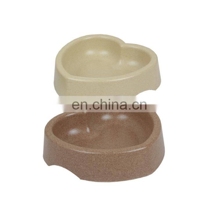 Wholesale Food Grade Plastic non-tip design pet cat dog bowl for pets