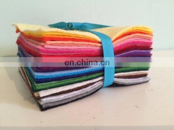 Hot Sales Hand blend Acrylic Felt sheets Fabric in roll