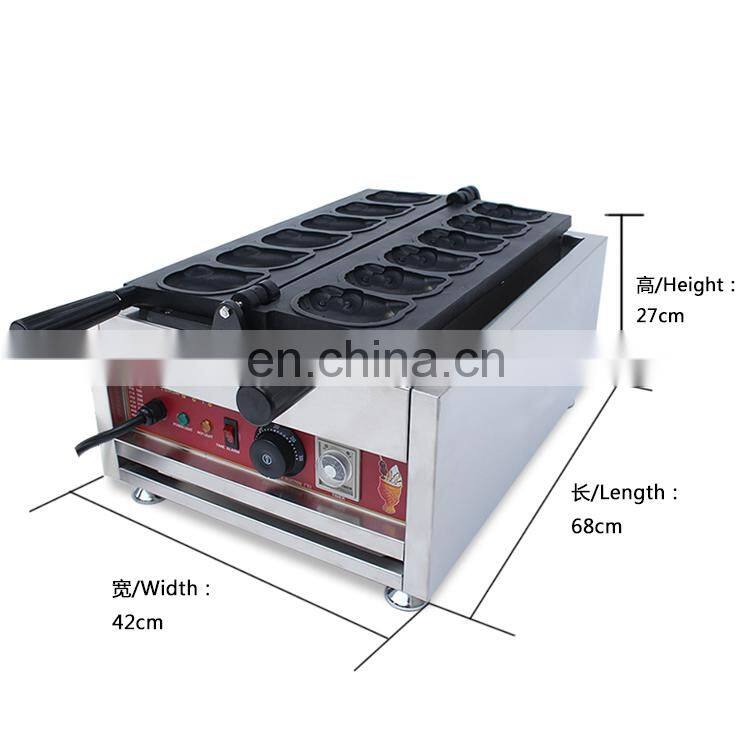 waffle cone maker custom plate waffle baker cast iron egg waffle making machine
