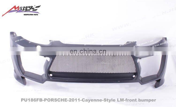 PU and Carbon body kit for Porsche Cayenne 958 body kits for Cayenne 958 TURBO body kits M style With 6 Exhaust 2011-2014 Year