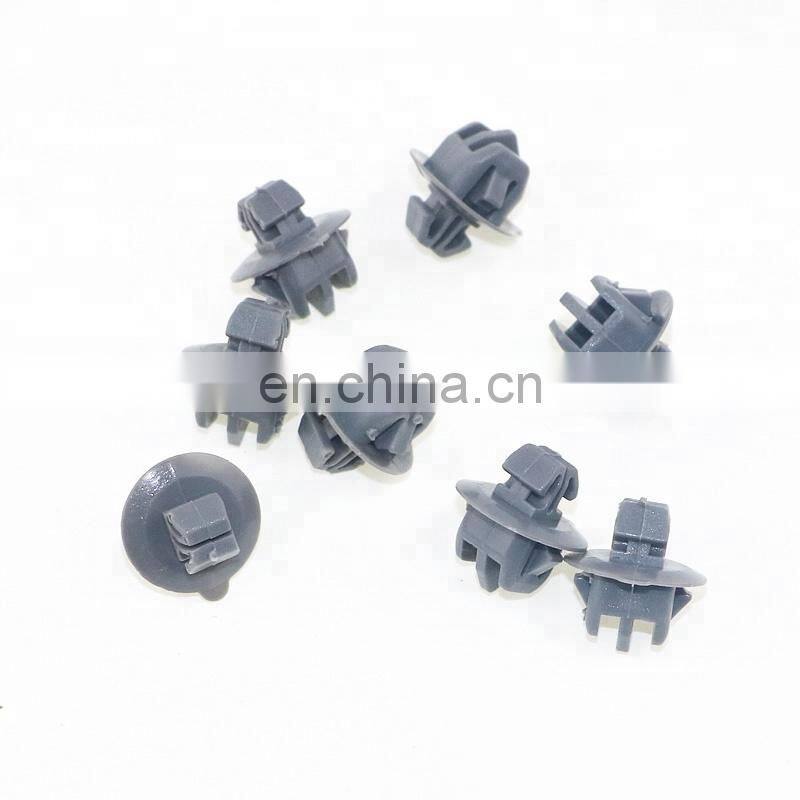 100pcs Car Fasteners Fender Card Buckle / Leaf Board Lined With Card Clips Leaf Plate Fixed Buckle