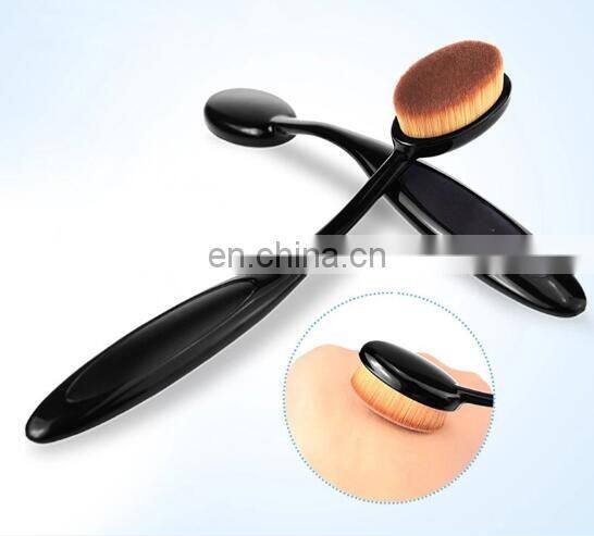High quality toothbrush shape single professional foundation coloring uniform multi-purpose high-gloss easy makeup brush