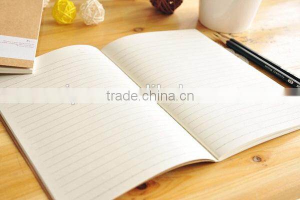 custom recycled kraft notebook custom print