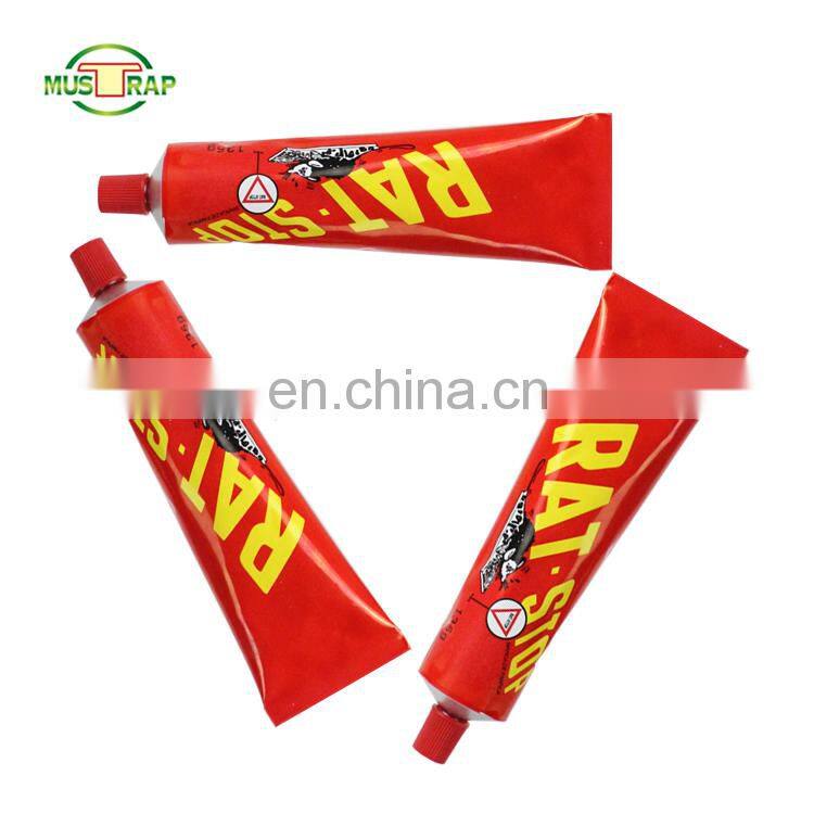 Mustrap best selling yellow glue live catch rat trap mouse glue tube