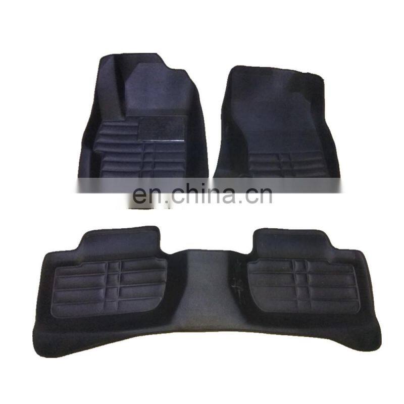3D Custom car mats leather car floor mats For Hyundai