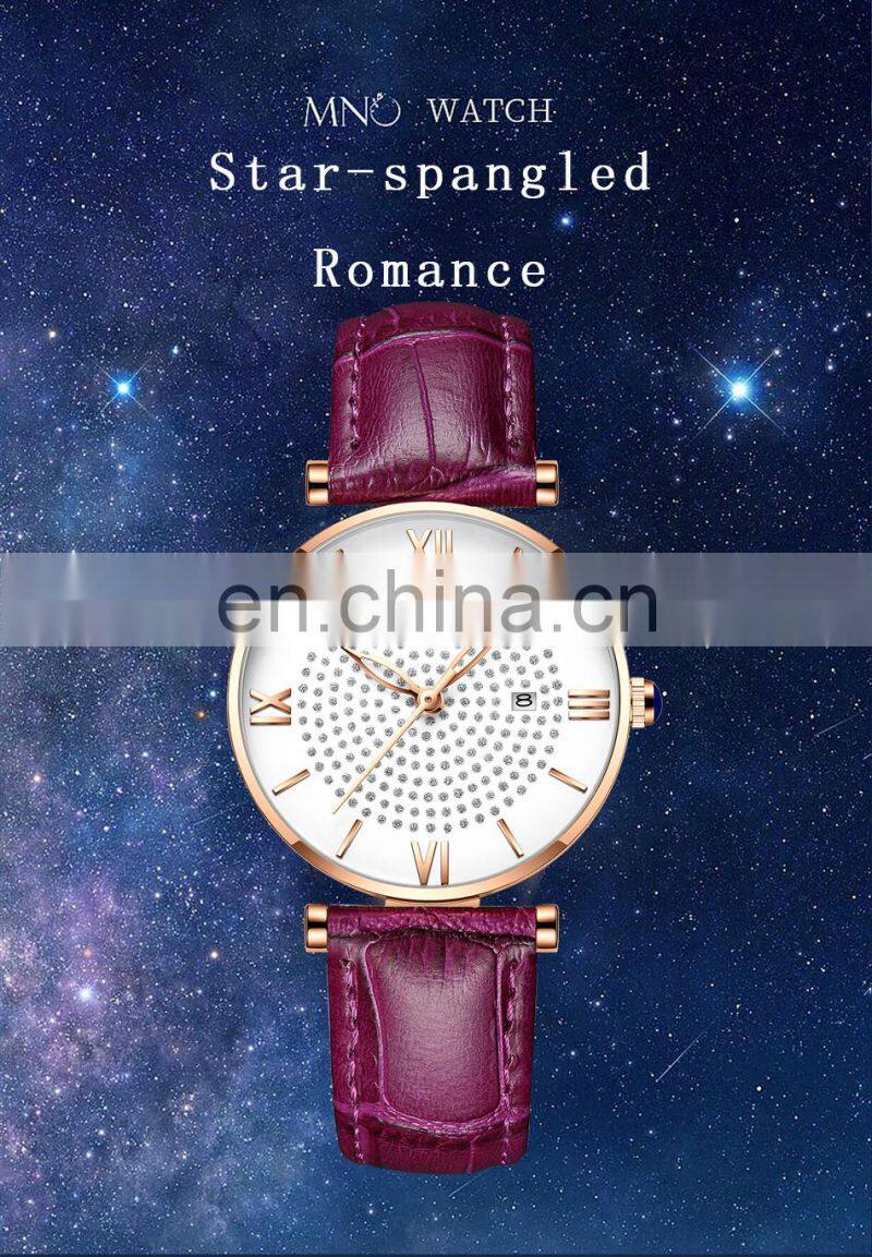 Chenxi 310 Latest Analog Women Quartz Watches Roman Dial Luxury Ladies Watch Diamond