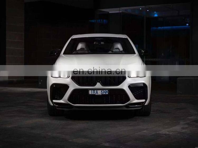 Runde Exceptional Quality Kit For 19-21 BMW X6 G06 Upgrade F96 X6M Body Kit Front Bumper Rear Bumper Wheel Eyebrow Fog Lamp