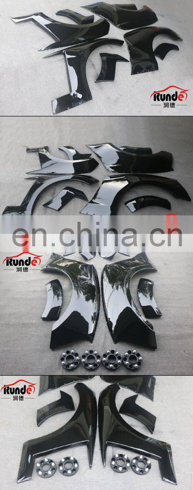 Runde Car Modification Body Parts Resin Material Suitable For 2015-2017 Ford Mustang Rocket Rabbit Style Wide Body Wheel Eyebrow