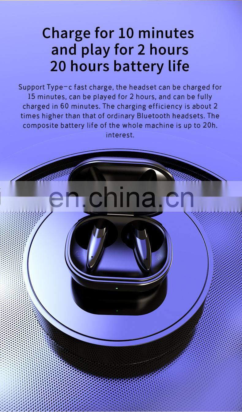 New design Gaming tws wireless Earbuds With Mic Bass Audio Sound earphones headphones wireless