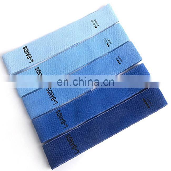 Eco-friendly New Textile Fabric Resistance Loops Bands Set For Legs