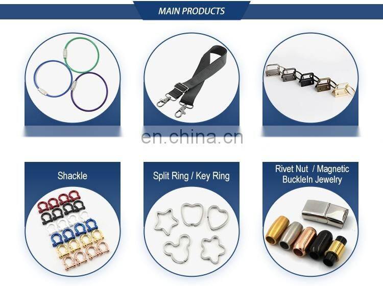 Custom Logo Shape Colorful Eco Friendly Car Keyrings Round Edge Split Key Rings