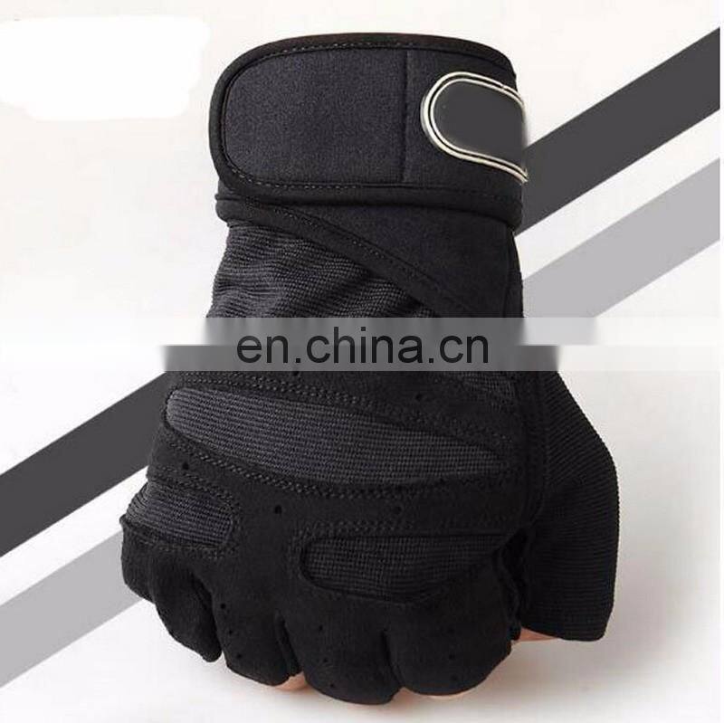 Custom Design & logo Workout Weight Lifting Gloves Protection Wrist Wraps Fitness Weight Lifting Gym Gloves