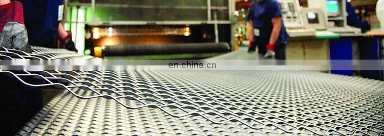 Best price high-security grill galvanized coated expanded metal wire mesh fence
