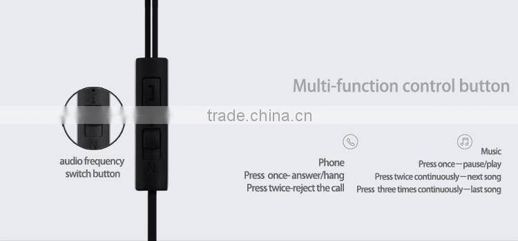 TOTU 2015 New product Mobile Phone Cheap Earphone with Mic