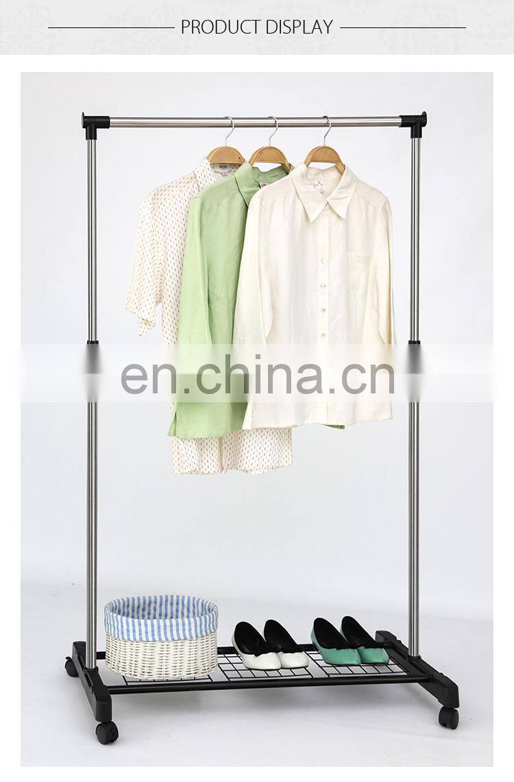 YOULITE outdoor laundry drying rack retail clothing display racks rail for hanging clothes for Household