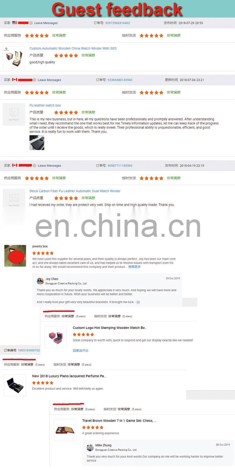 Creativepacking Spanish Cedar Lining Wooden Cigars Humidor Collect Glass Lid Smoking Cigar Box