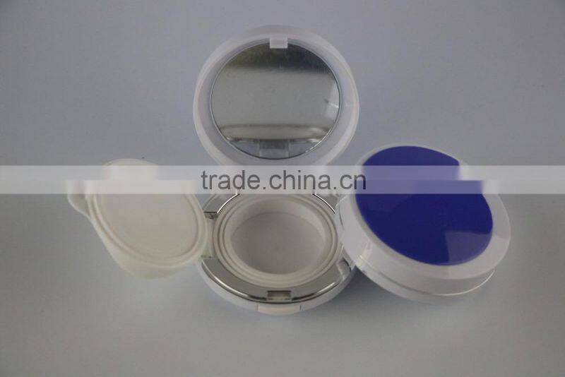 Make-up foundation case with powder puff; new airless air cushion BB cream case compact powder container